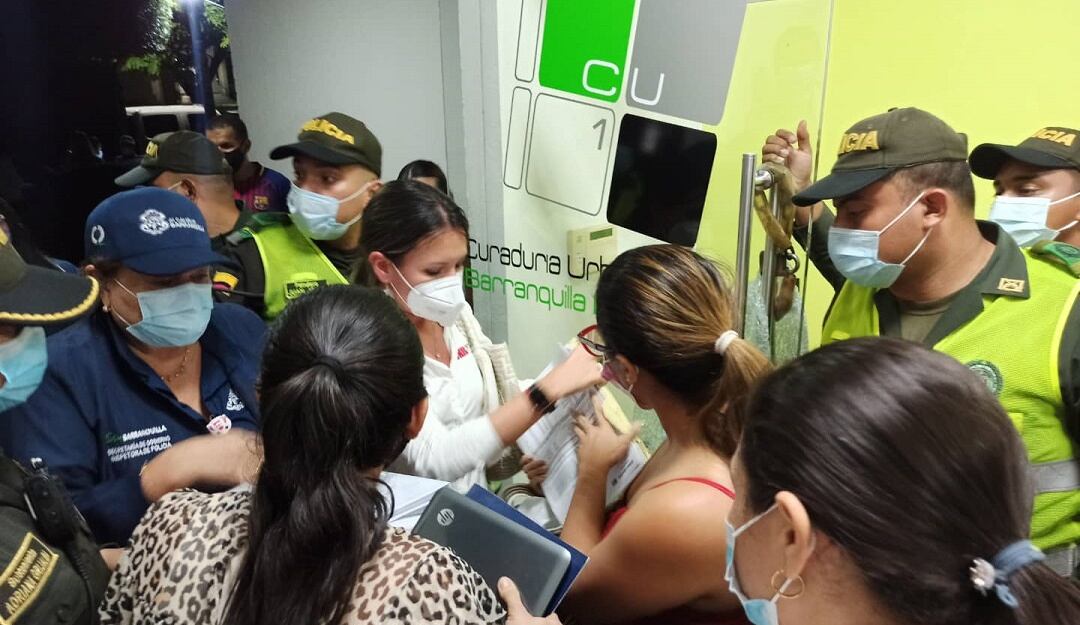 Momento de la diligencia