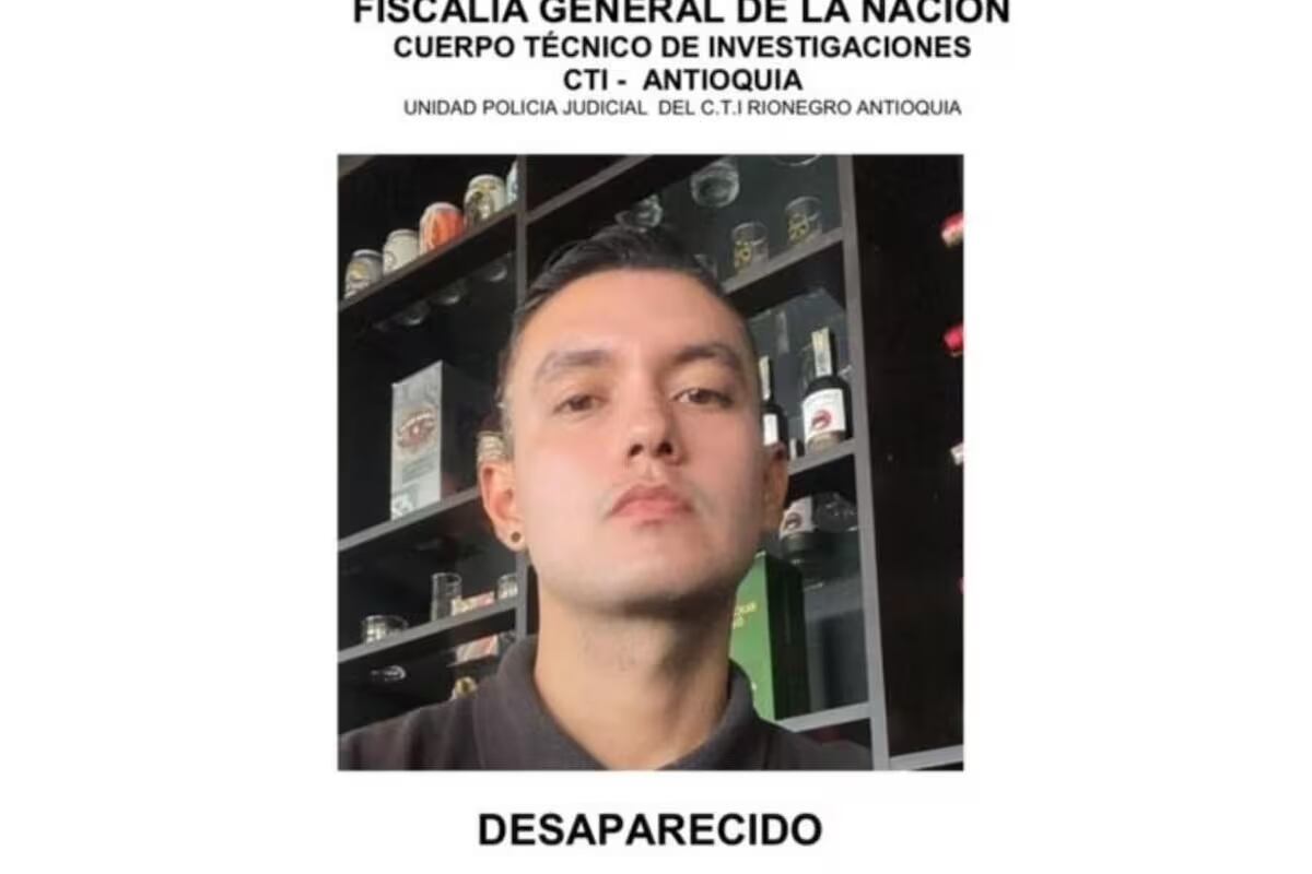 Alejando Paez, desaparecido. // Colprensa