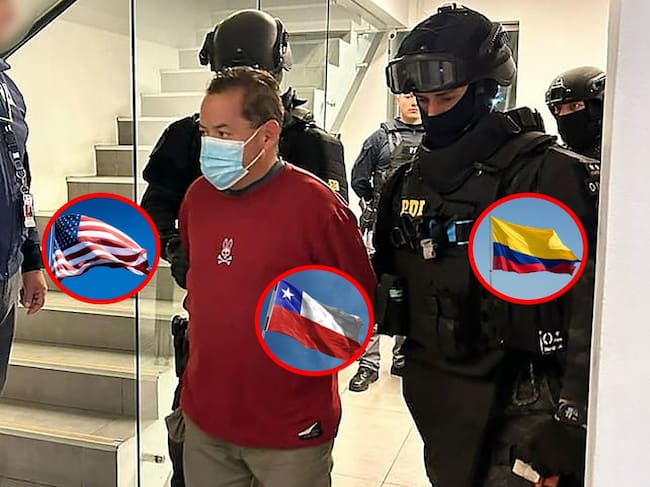 Pedro José Silva Ochoa, de 47 años, quien secuestró y agredió a militares estadounidenses que estaban de servicio en Bogotá. Cortesía: Policía De Investigaciones De Chile @PDI_CHILE