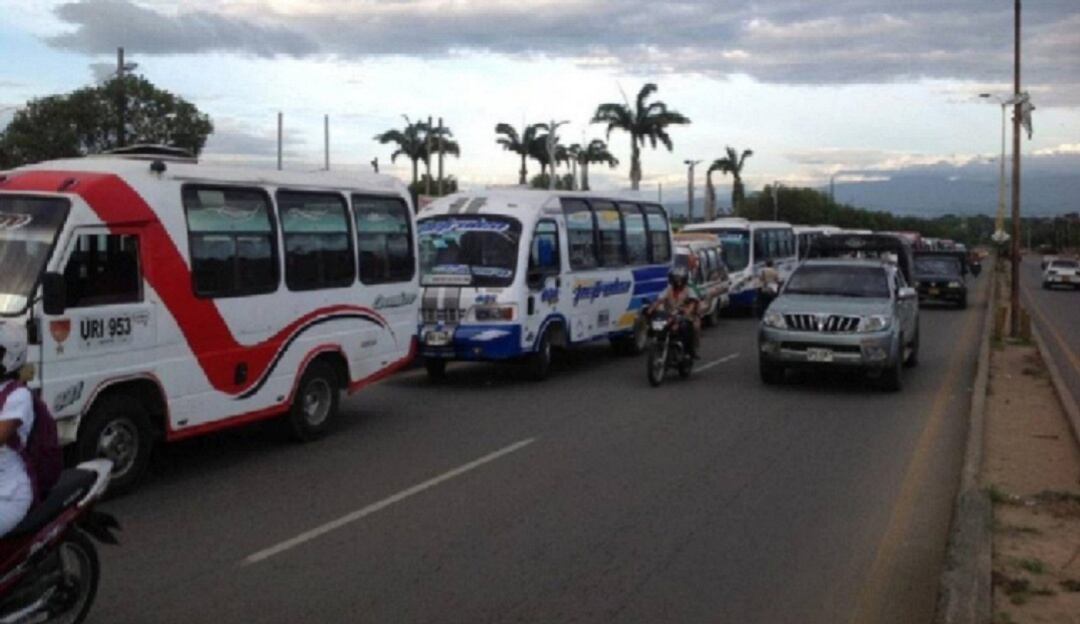 Aumento del transporte en área metropolitana de Cúcuta