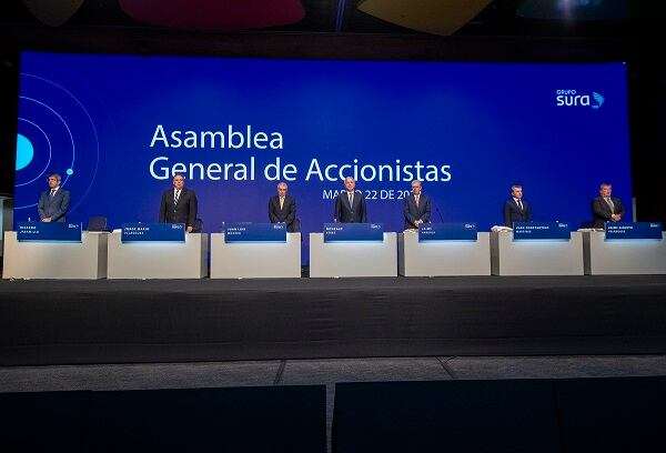 Asamblea de accionistas Grupo SURA