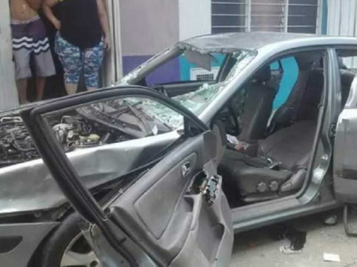 En Tuluá destruyen vehículo de un violador y tratan de lincharlo