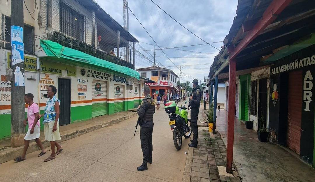 Autoridades hacen presencia en algunas zonas.