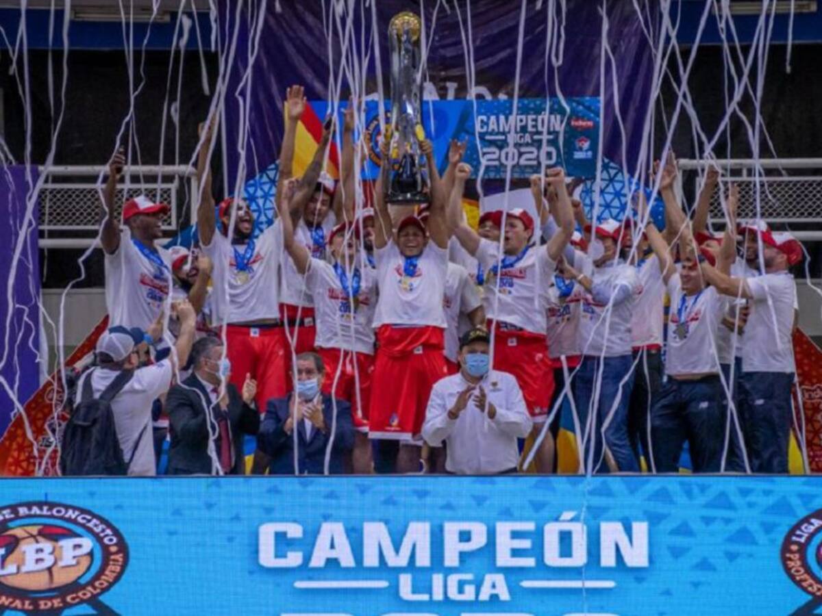Titanes tricampeones de la liga profesional de baloncesto