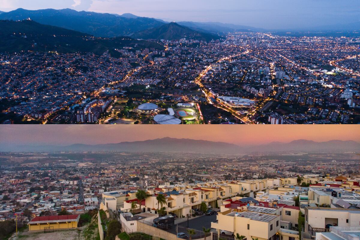 Cali, la ciudad colombiana más importante en el listado. Tijuana, la ciudad más peligrosa del 2024. Collage: Getty Images.
