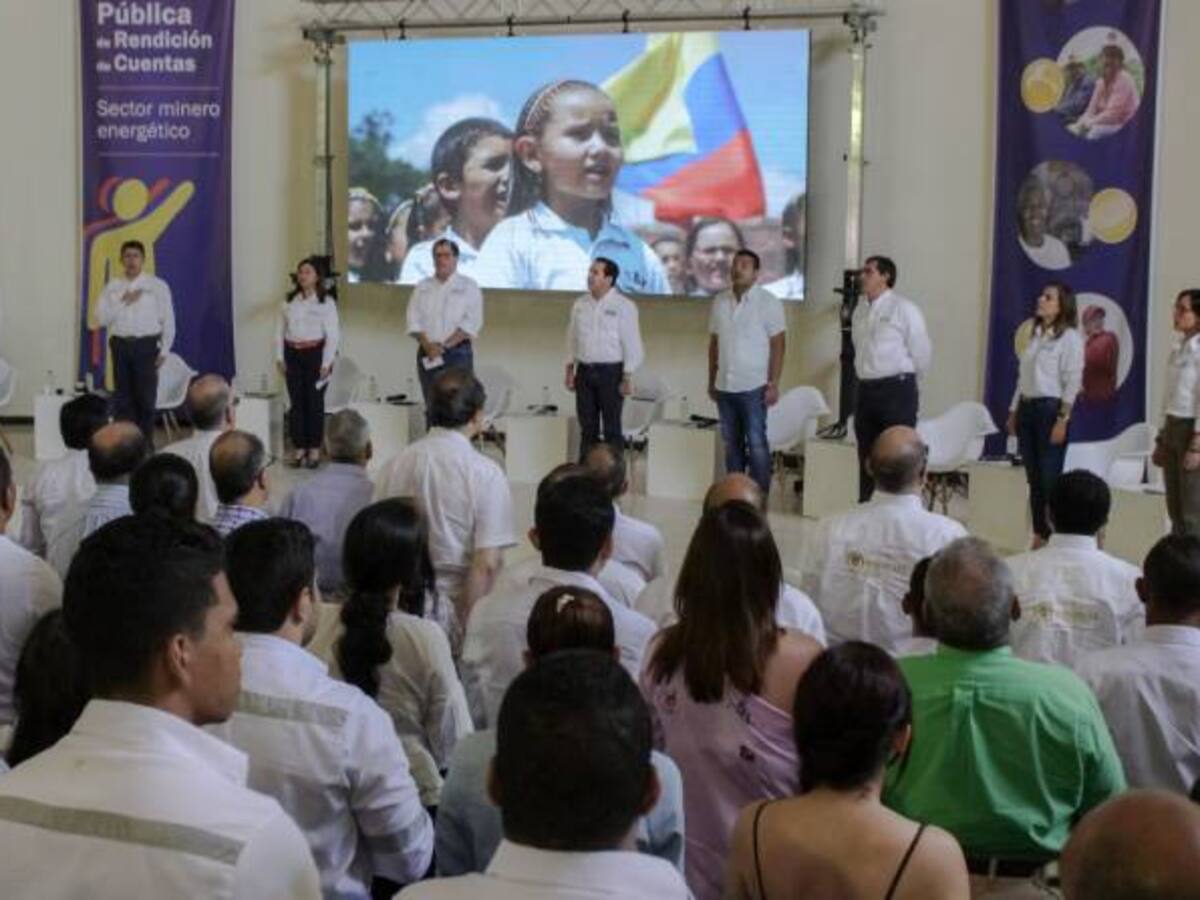 Minas y Energía rindió cuentas ante el país desde Valledupar