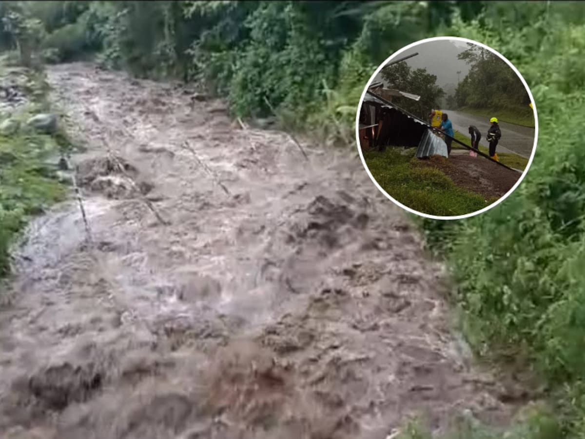 Risaralda en alerta por lluvias, afectaciones viales y suspensiones de agua en varios municipios