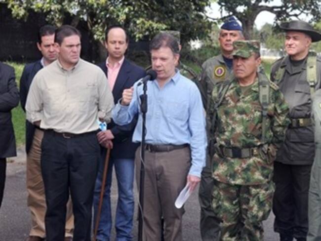 Refuerzan seguridad por visita de Santos y sus ministros a San Vicente del Caguán