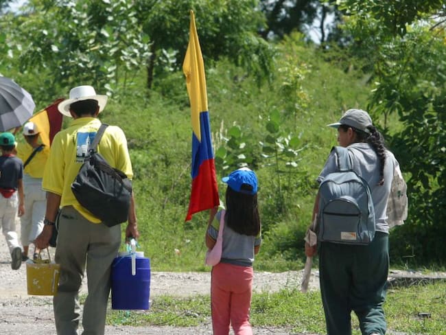 UE destina 6 millones de euros a desplazados por el conflicto en Colombia