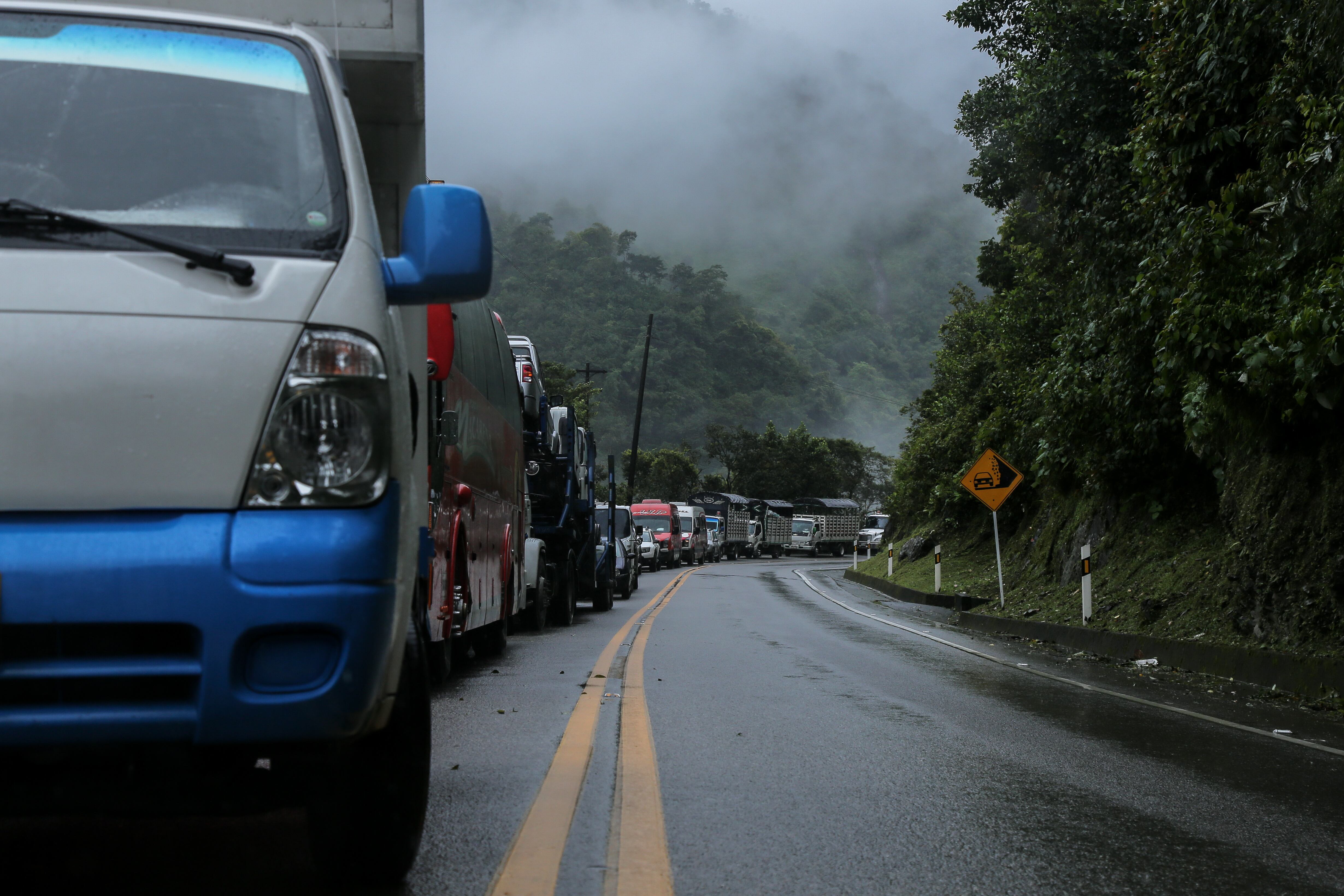Vía Bogotá - Villavicencio - Colprensa