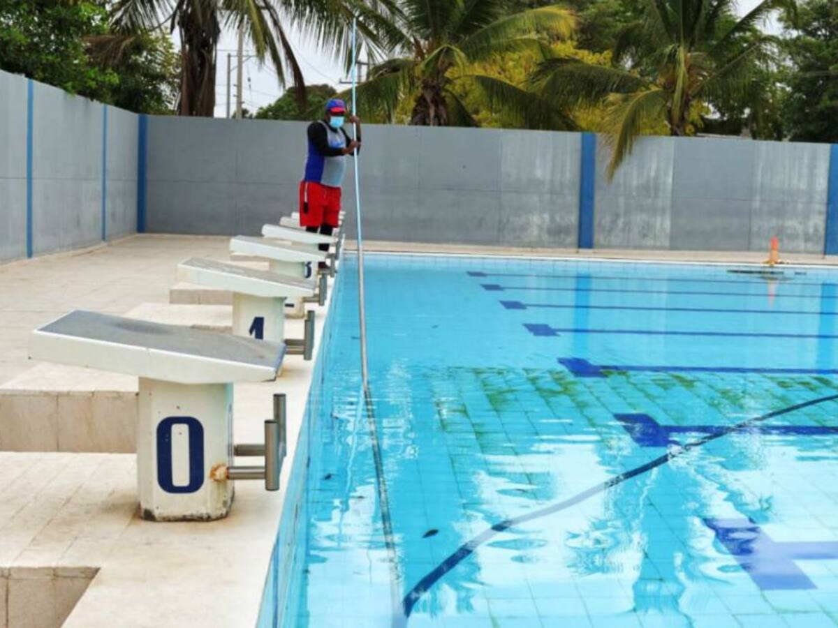Complejo acuático de Cartagena se reabrirá el 15 de febrero