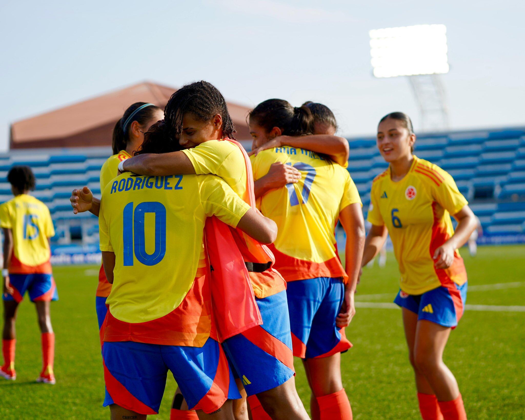 La Selección Colombia femenina Sub-20 sigue invicta luego de seis juegos en el torneo / Twitter: @FCFSeleccionCol.