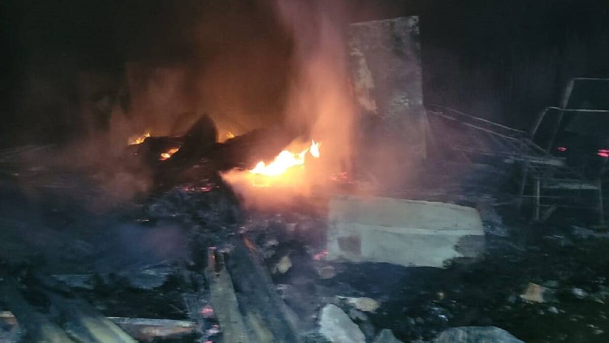 Voraz incendio destruyó cinco viviendas en Palmira, Valle