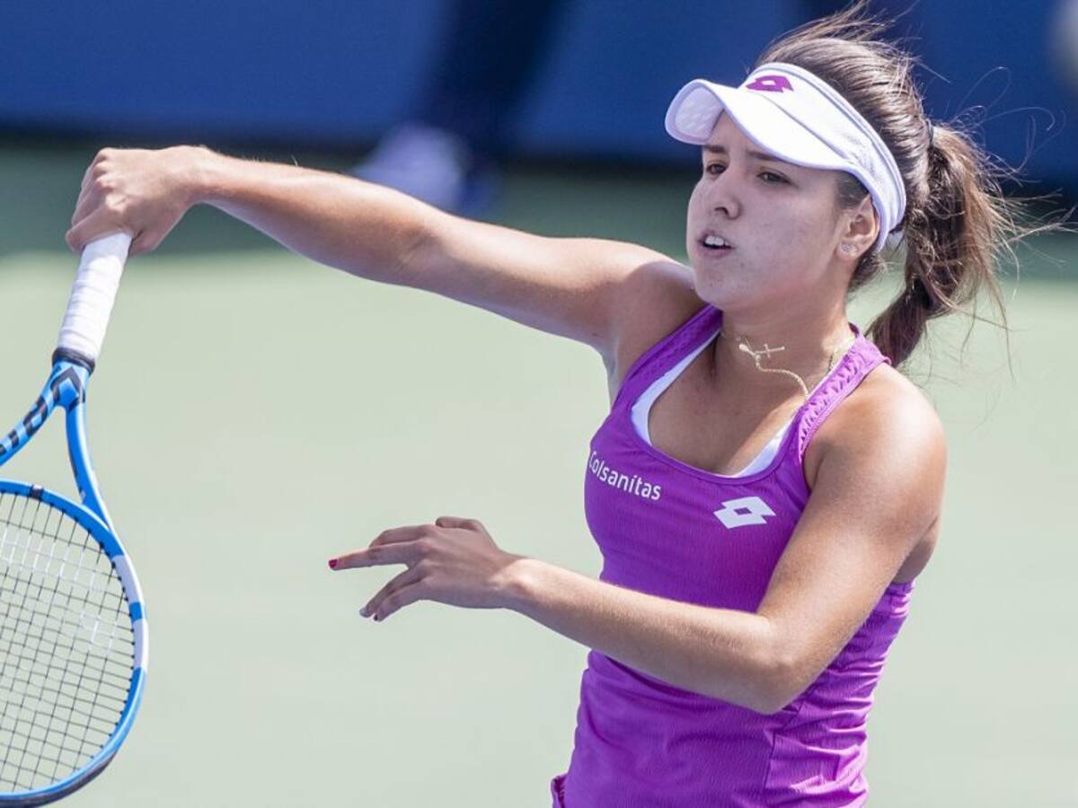 María Camila Osorio, eliminada en primera ronda del WTA 250 de Monterrey