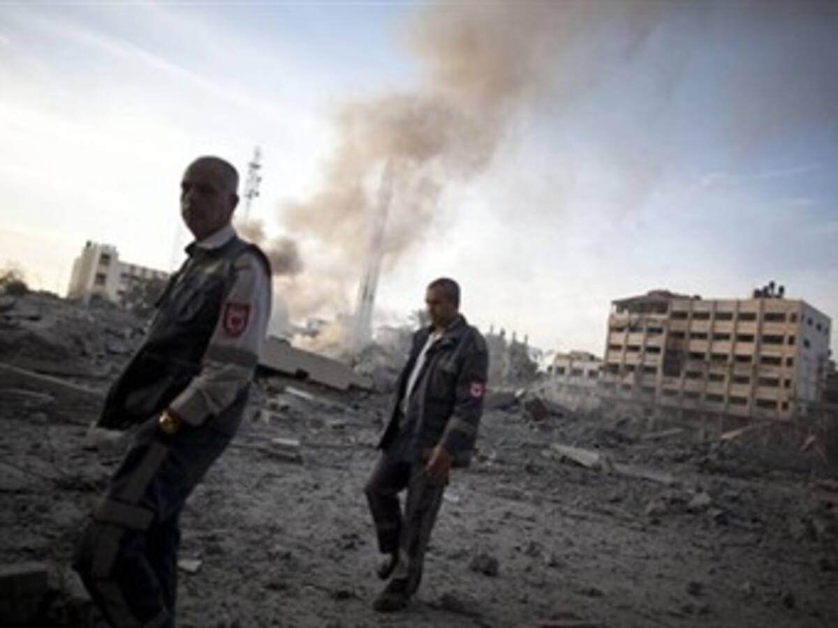 Un centenar de objetivos en Gaza fueron bombardeados por Israel