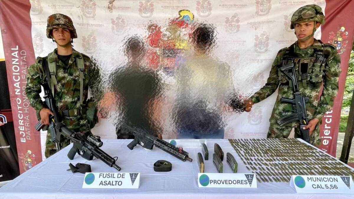 Dos integrantes del Clan del Golfo se sometieron ala justica en Segovia, Antioquia