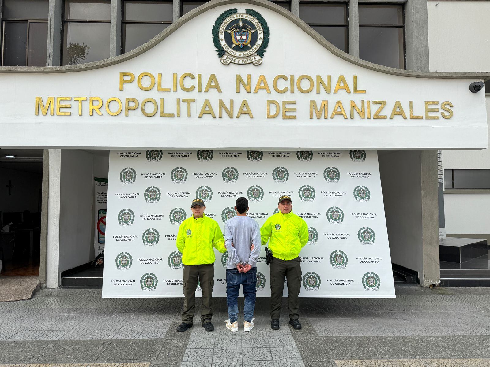 Foto Policía Metropolitana de Manizales