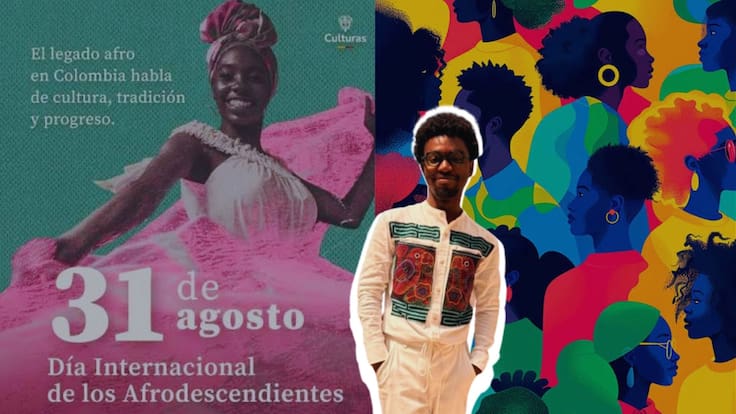 Joven líder afrocolombiano comparte su experiencia en el Día Internacional de los Afrodescendientes