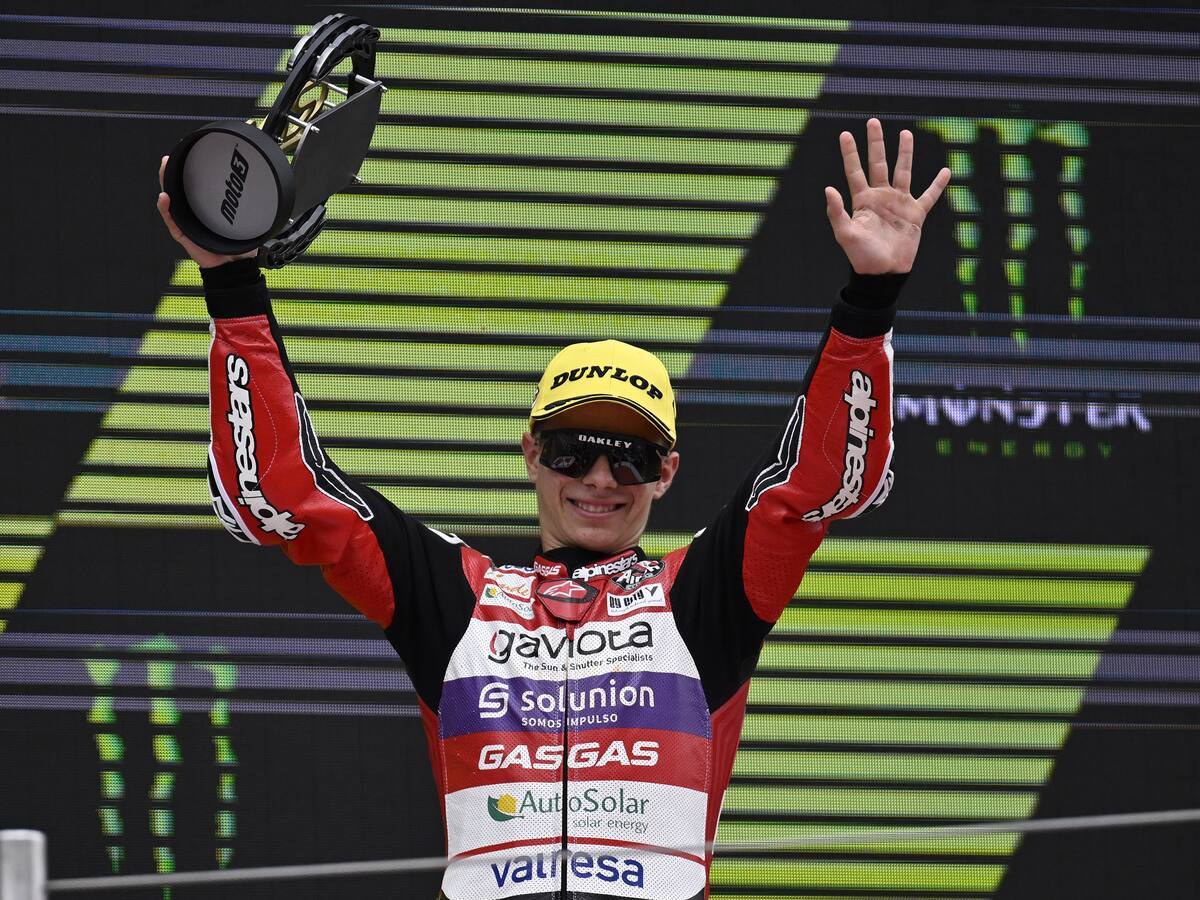 David Alonso ganó su segunda carrera en Moto 3 y es considerado el futuro Marc Márquez