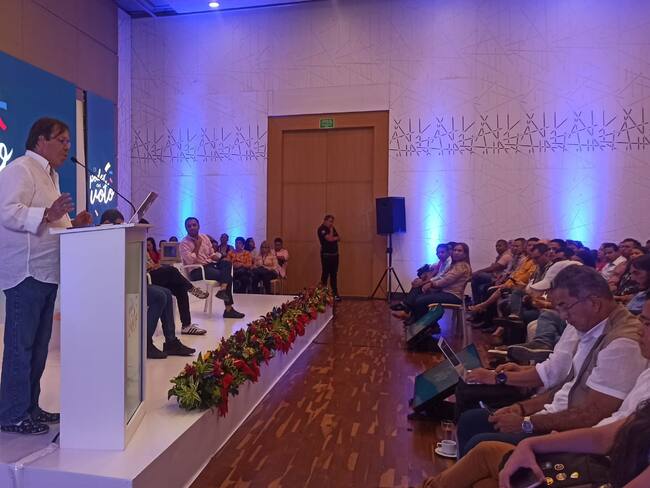 Magistrado César Lorduy durante jornada territorial de la Registraduría Nacional en Barranquilla./ Foto: Caracol Radio