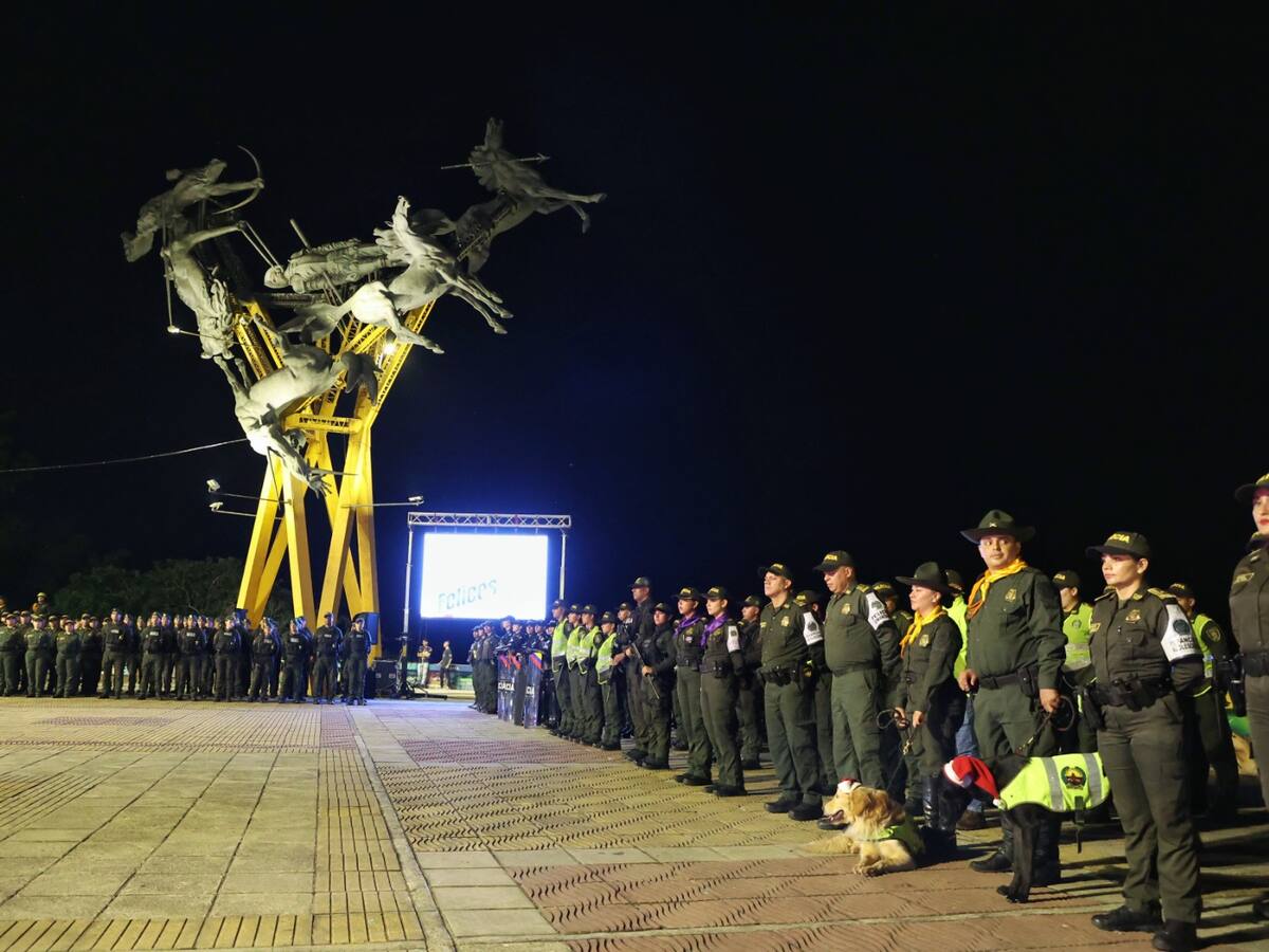 En Navidad aumenta el pie de fuerza para la seguridad de Neiva