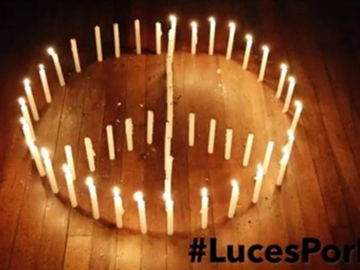 Este jueves se prenderán 220.000 velas por la paz