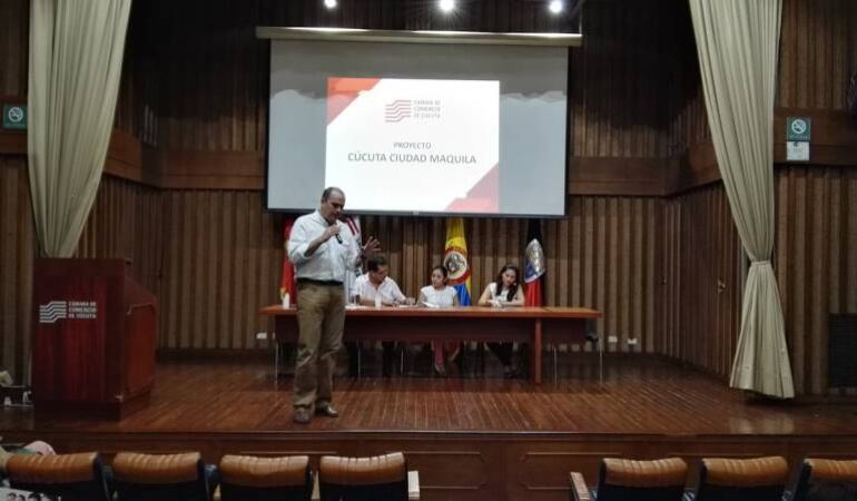 Carlos Luna Romero presidente Cámara de Comercio de Cúcuta