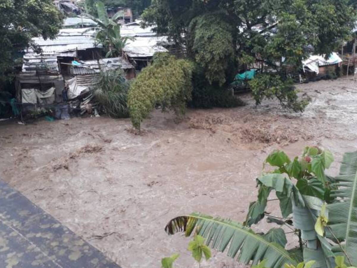 Una persona desaparecida por lluvias en Ibagué