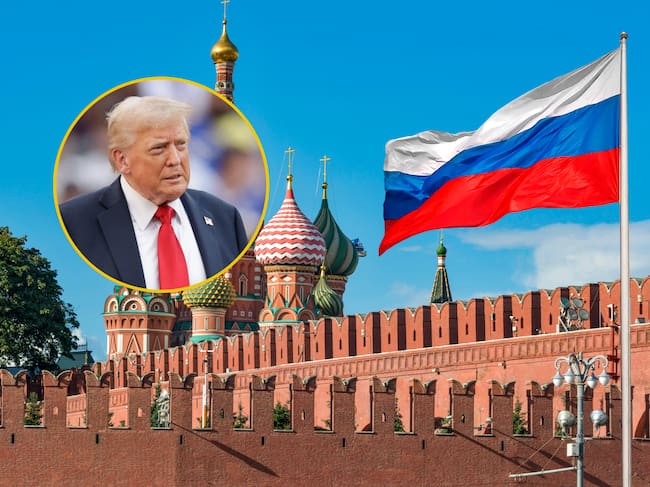 Moscú, Rusia. FOTO: Getty Images.// Donald Trump. FOTO: Rich Graessle/Icon Sportswire via Getty Images
