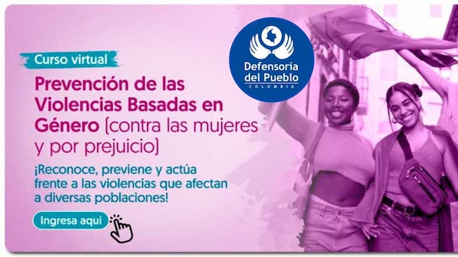 Oferta de cursos virtuales de la Defensoría del Pueblo
