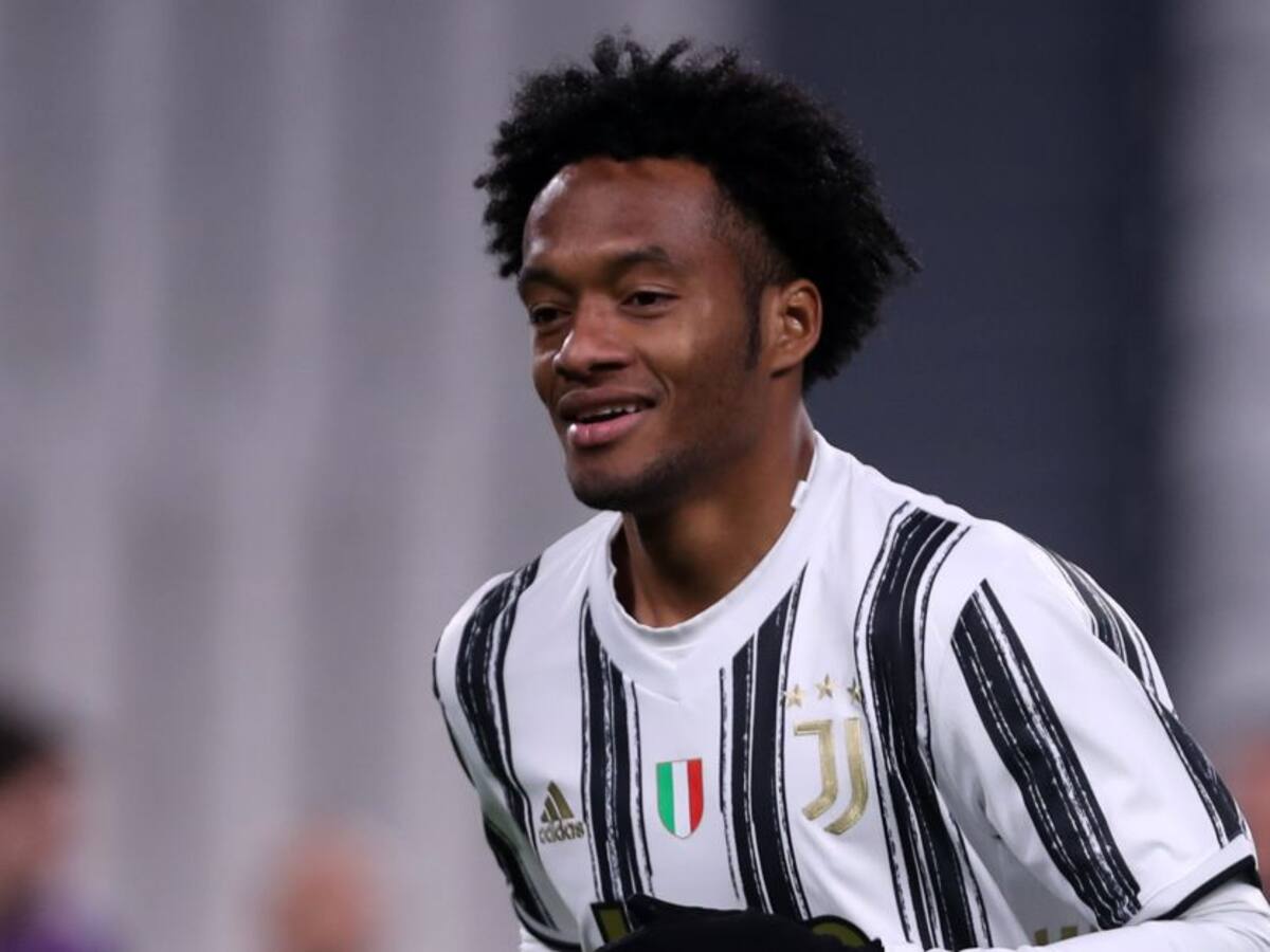 Cuadrado superó COVID y es convocado para final de la Supercopa de Italia
