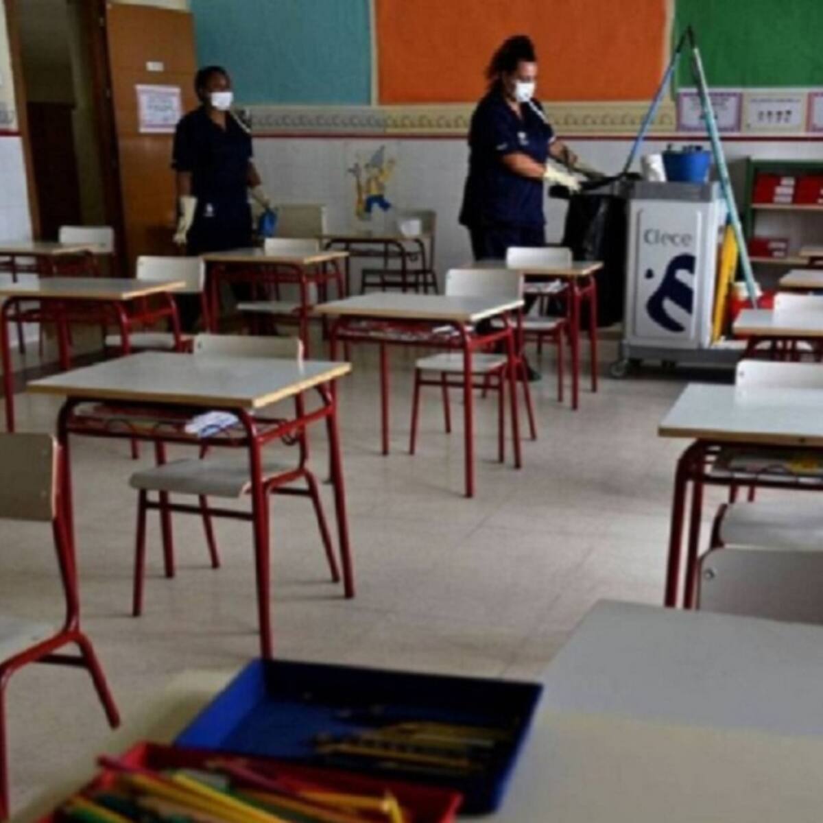 Trabajan en adecuación de las instituciones educativas en Ocaña