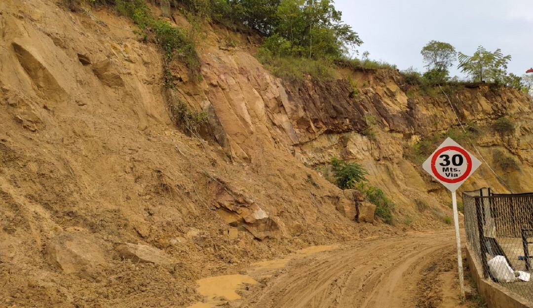 Vías afectadas por el invierno en el Tolima