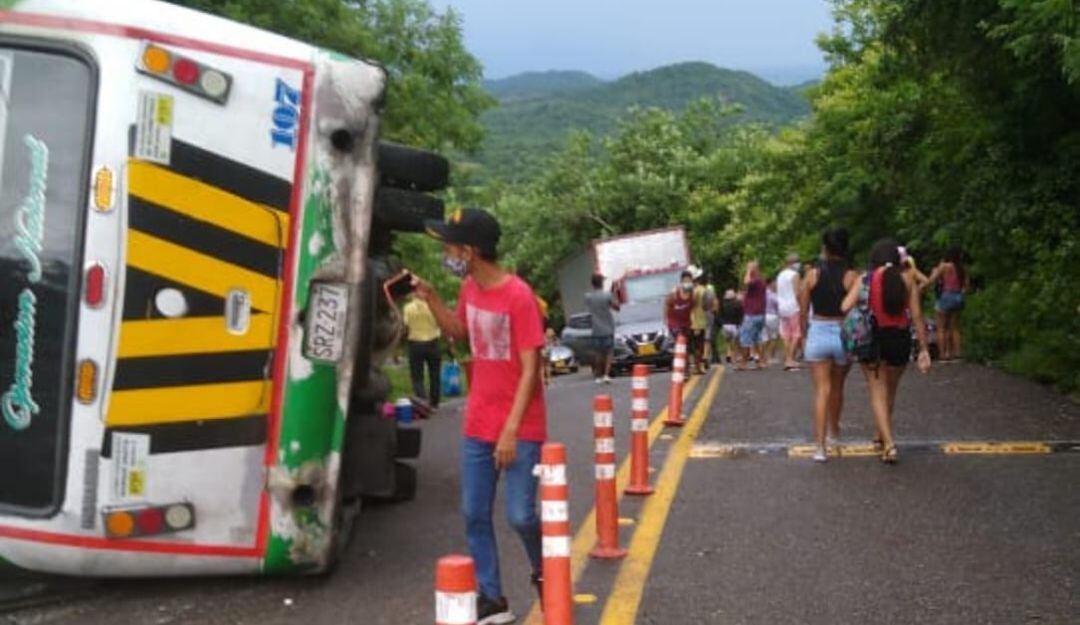 Accidente en Tubará