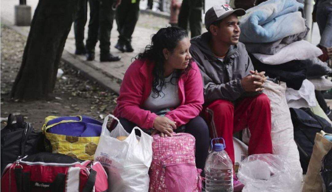 Migrantes venezolanos