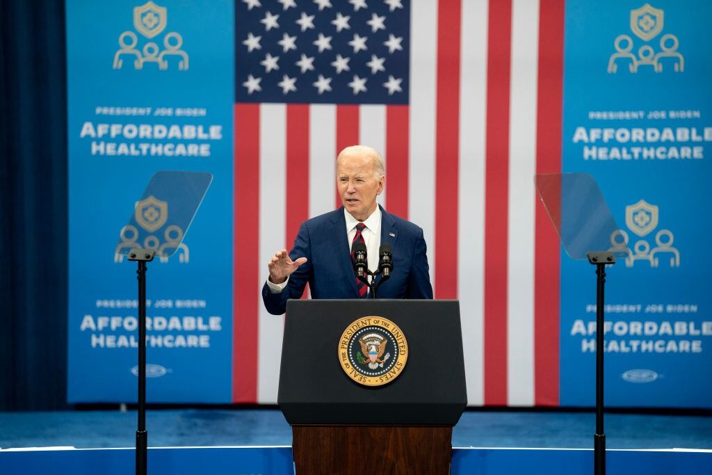 Biden lidera el recaudo de fondos para su reelección y apoda a Trump como "Broken Don". Crédito: Getty Images