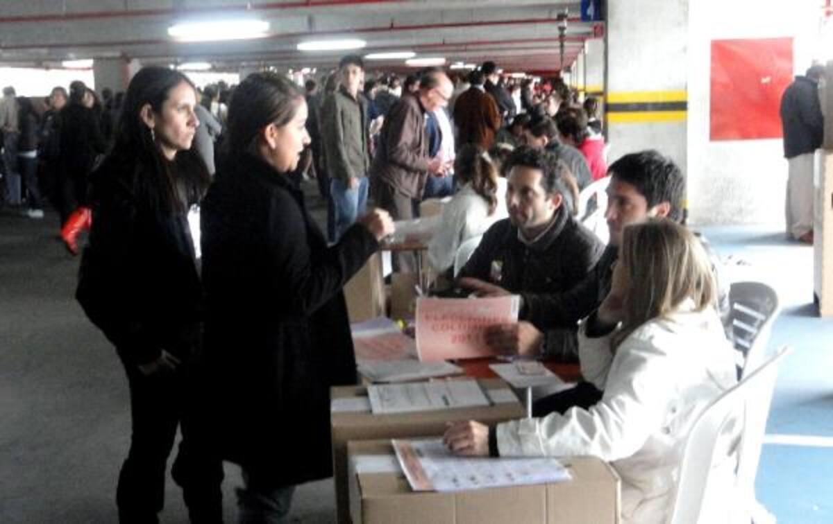 Así fueron las votaciones en Unicentro