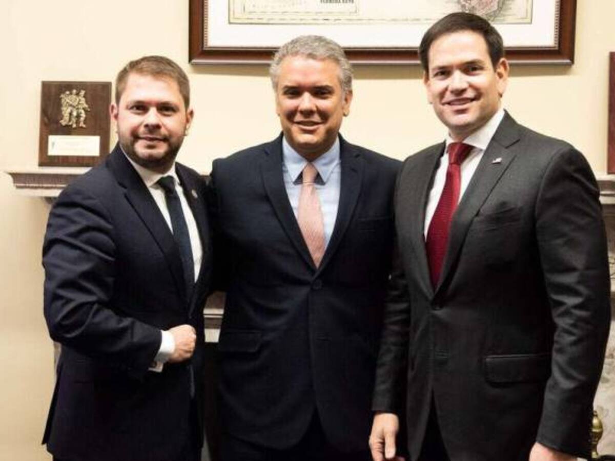 Iván Duque afirma que EE.UU apoya su agenda para la presidencia