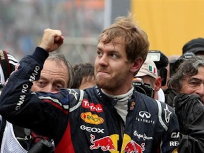 Sebastian Vettel, tricampeón de la Fórmula Uno