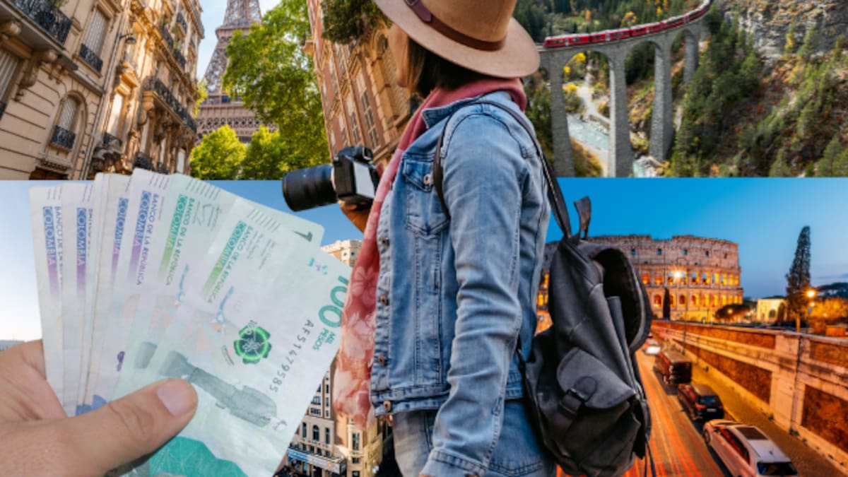 ¿Cuánto vale un tour por Europa desde Colombia en 2026? Dinero que necesitaría para ir 20 días