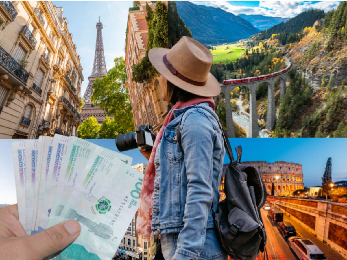 ¿Cuánto vale un tour por Europa desde Colombia en 2026? Dinero que necesitaría para ir 20 días