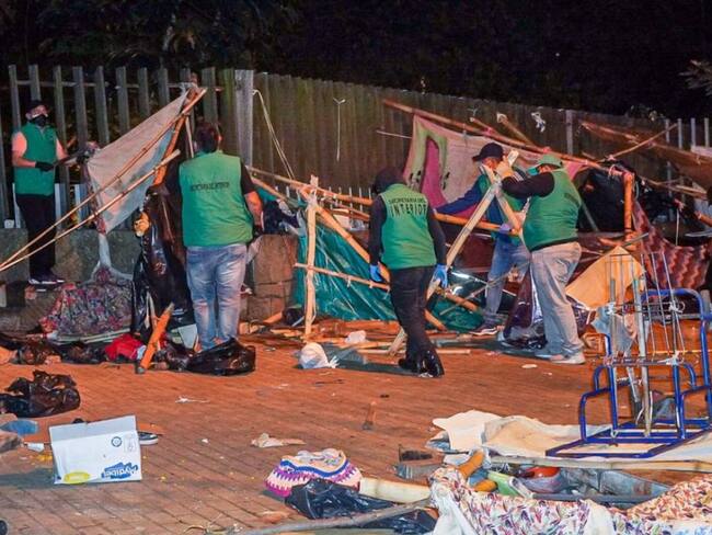 Sin migrantes amaneció el Parque del Agua