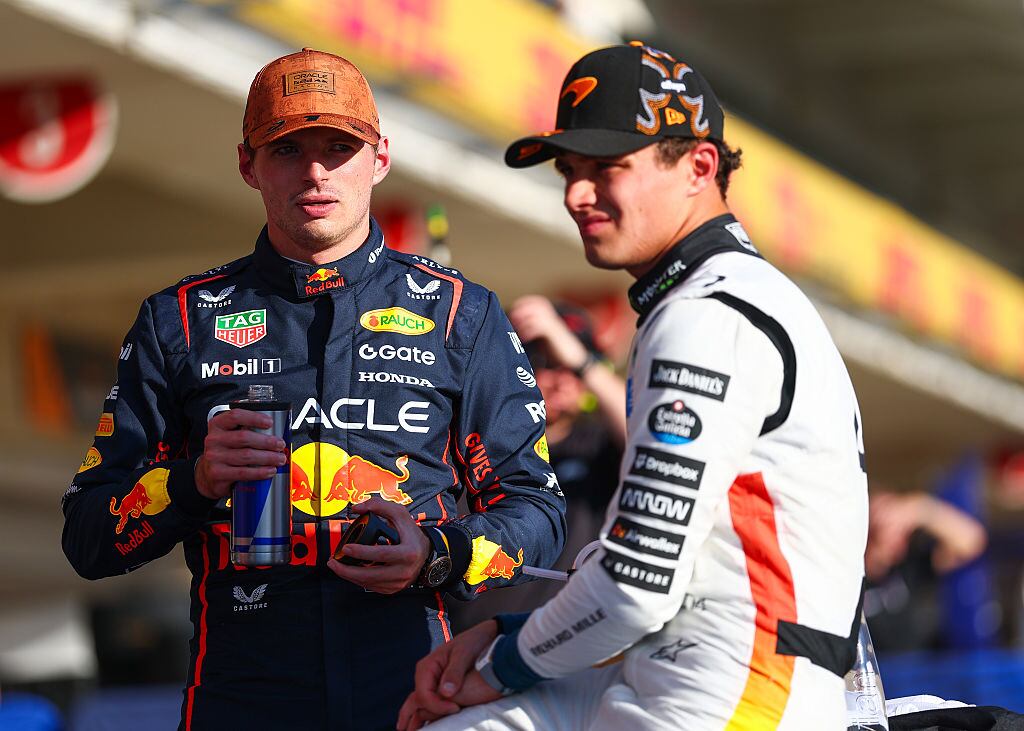 Max Verstappen y Lando Norris / Formula 1/Formula 1 via Getty Images