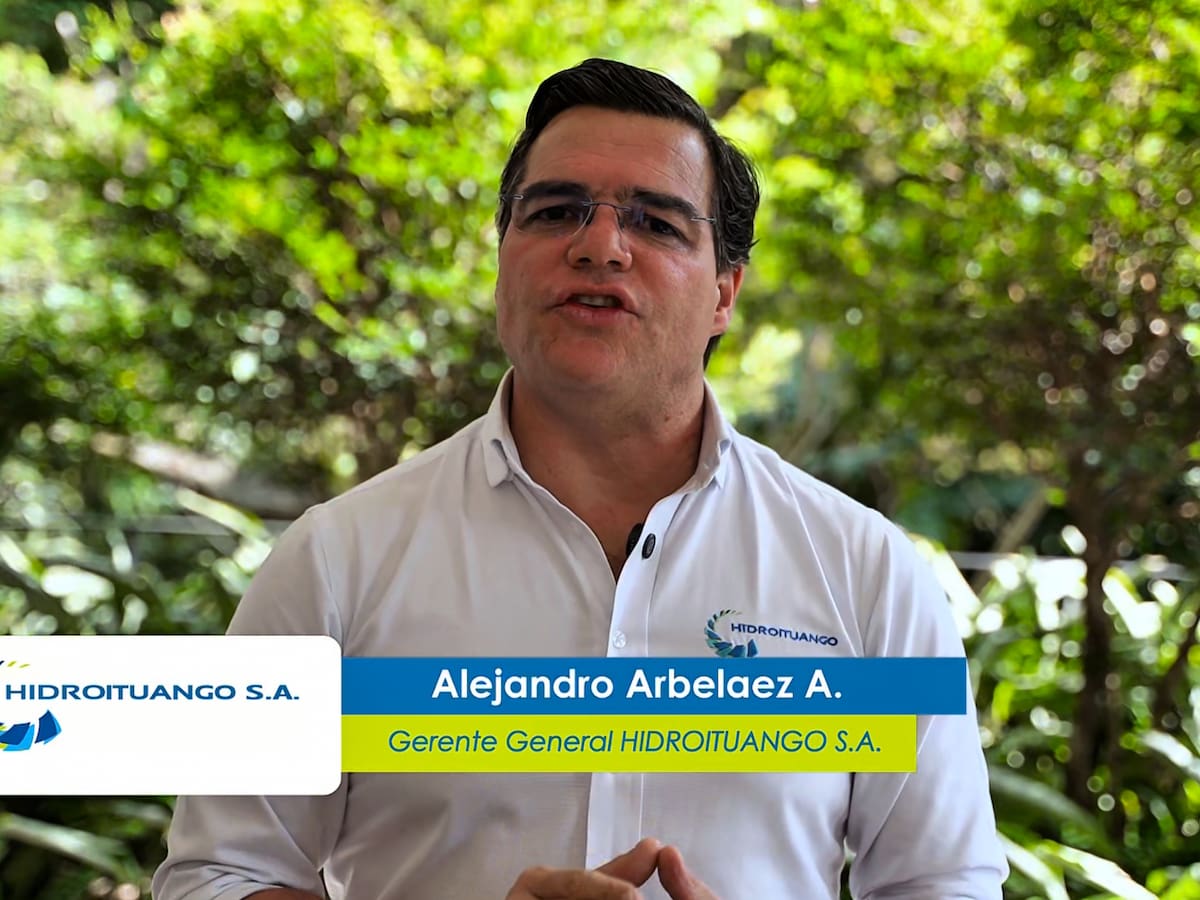 Renunció el gerente general de Hidroituango, Alejandro Arbeláez
