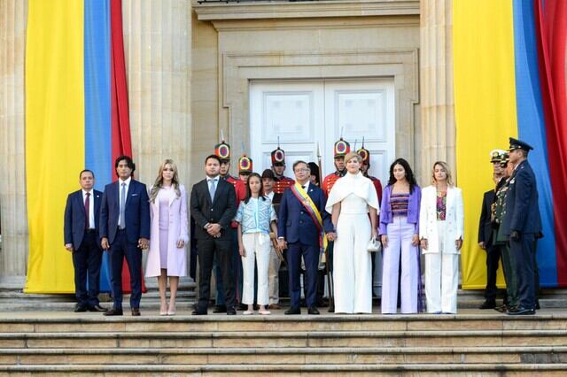 Familia presidencial - Colprensa.