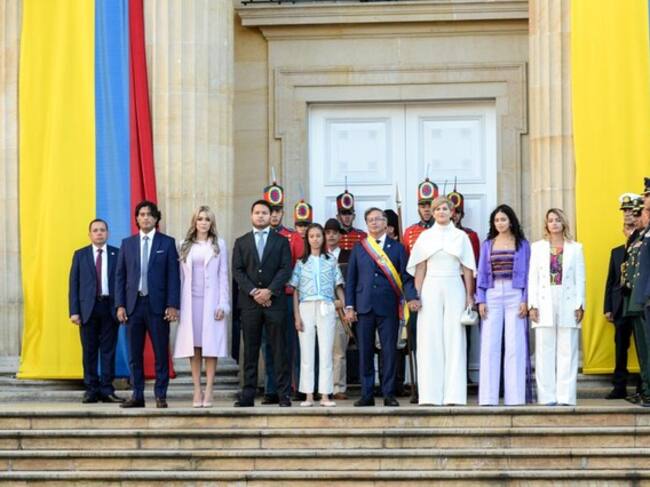 Familia presidencial - Colprensa.