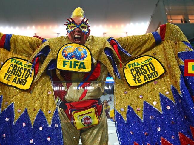 En imágenes: El duelo entre Colombia y Chile en cuartos de final