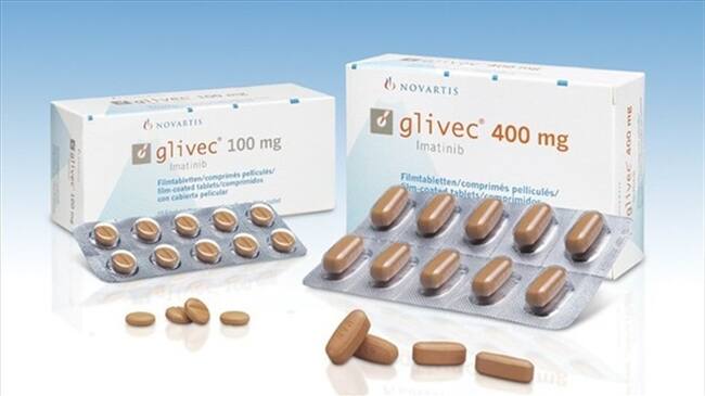 Medicamento contra el cáncer Imatinib-Glivec - Imagen de referencia.. Foto: Foto: http://netpharmacy.com.au/