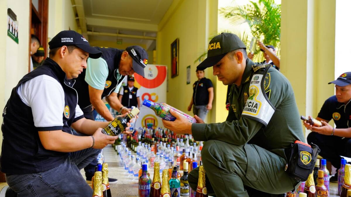 En Santander, más de 6.000 productos de contrabando fueron incautados
