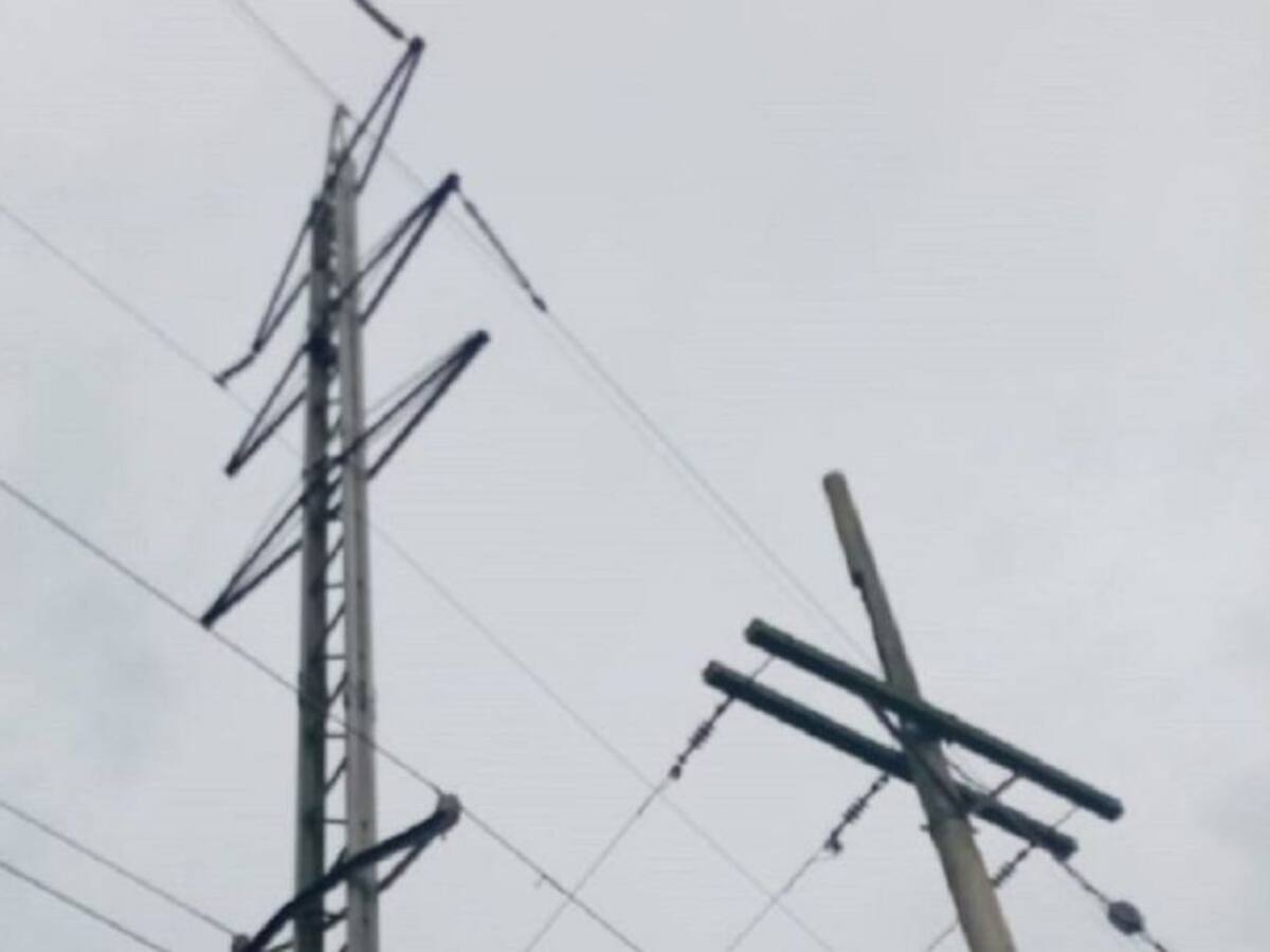 Hurto de redes dejó sin energía a varios municipios de Bolívar